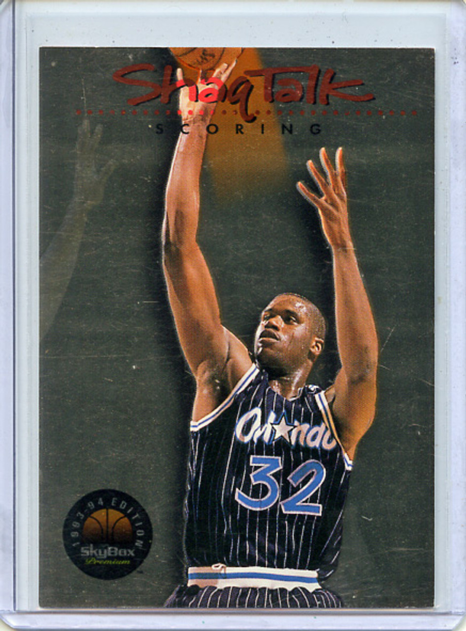 Shaquille O'Neal 1993-94 Skybox Premium, Shaq Talk #6