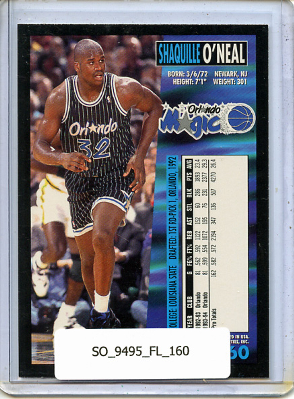 Shaquille O'Neal 1994-95 Fleer #160