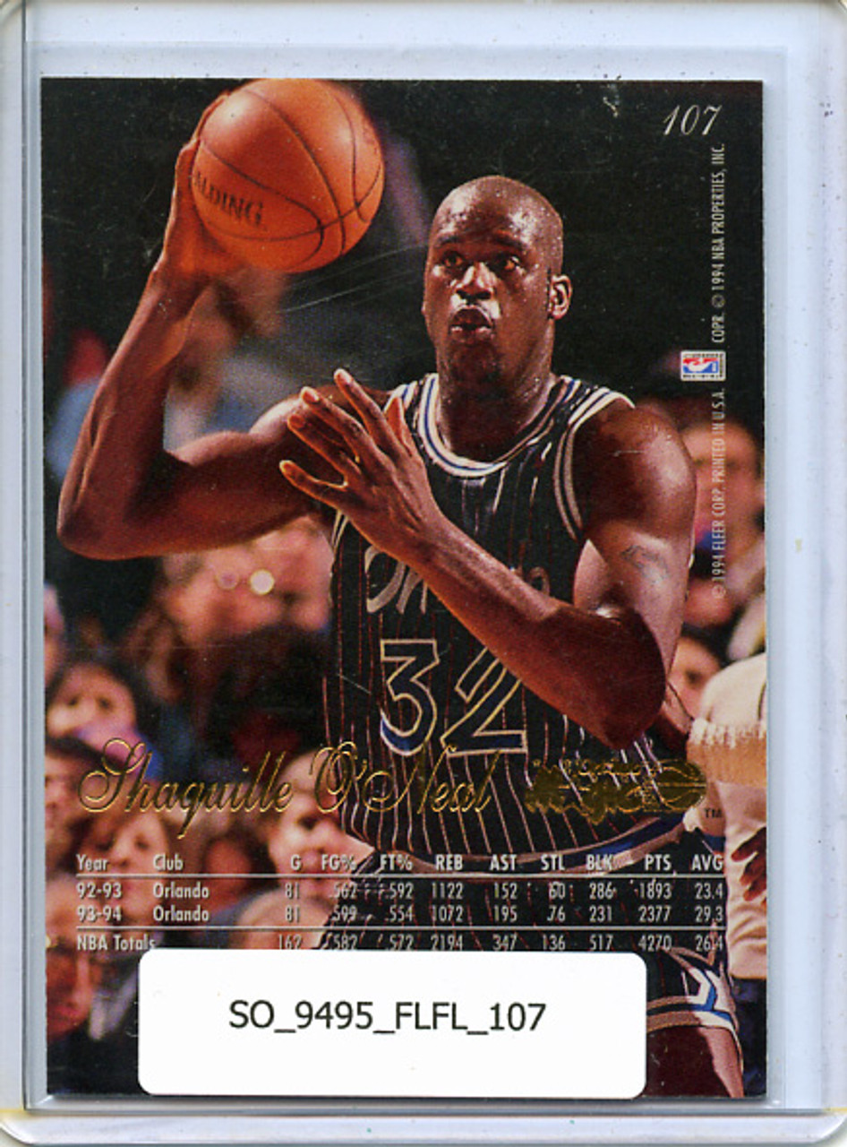 Shaquille O'Neal 1994-95 Flair #107