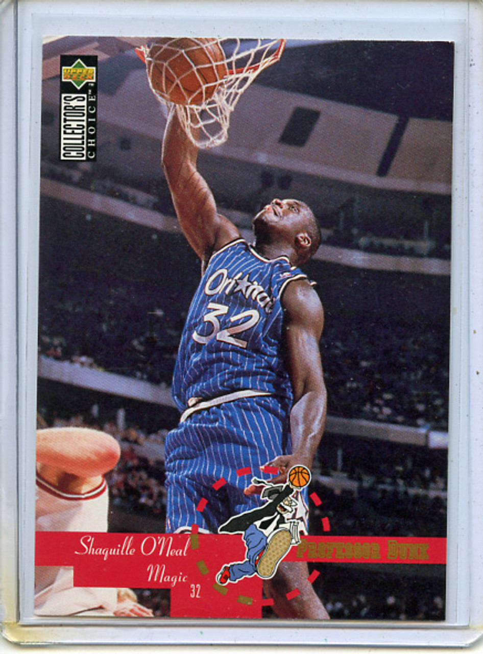 Shaquille O'Neal 1995-96 Collector's Choice #202 Professor Dunk