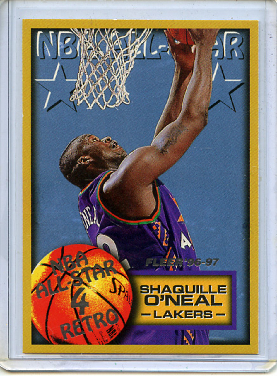 Shaquille O'Neal 1996-97 Fleer #289 All-Star