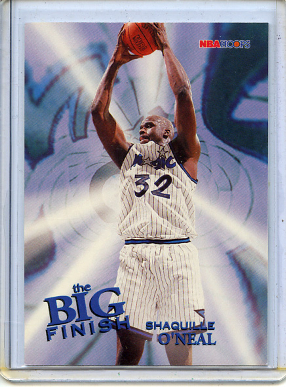 Shaquille O'Neal 1996-97 Hoops #183 The Big Finish