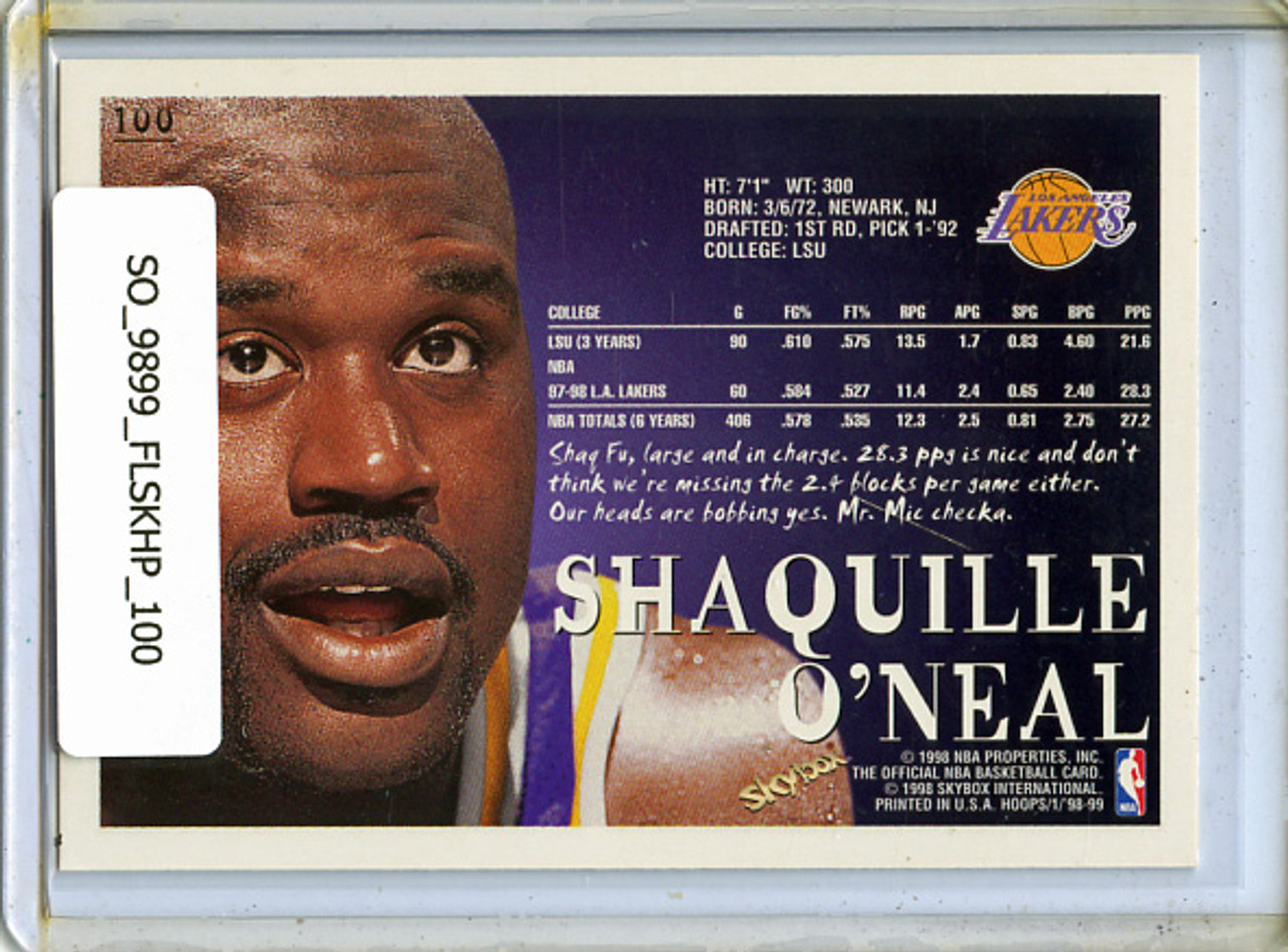 Shaquille O'Neal 1998-99 Hoops #100
