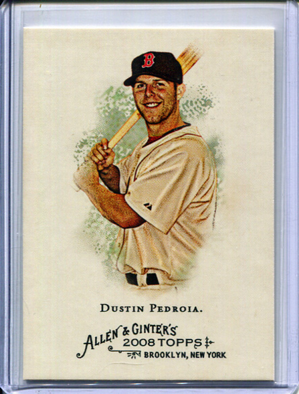 Dustin Pedroia 2008 Allen and Ginter #62