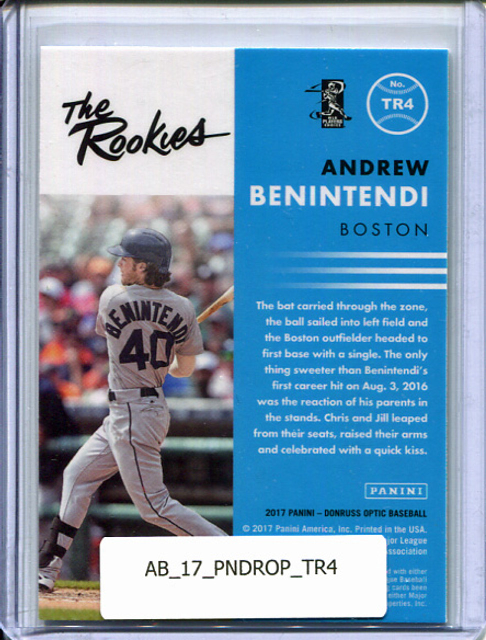 Andrew Benintendi 2017 Donruss Optic, The Rookies #TR4