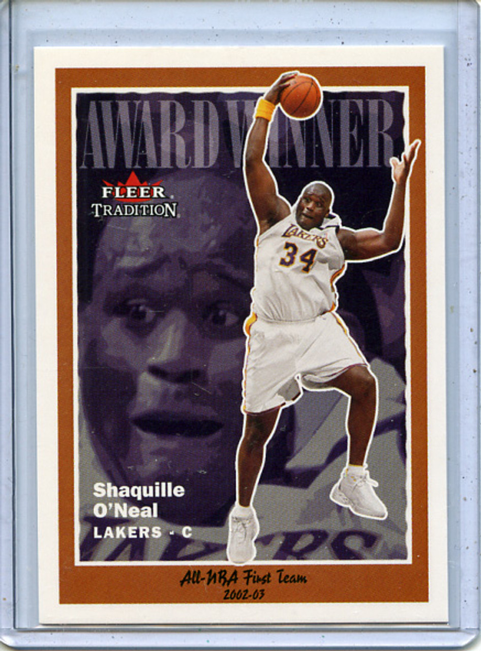Shaquille O'Neal 2003-04 Tradition #229 Award Winner