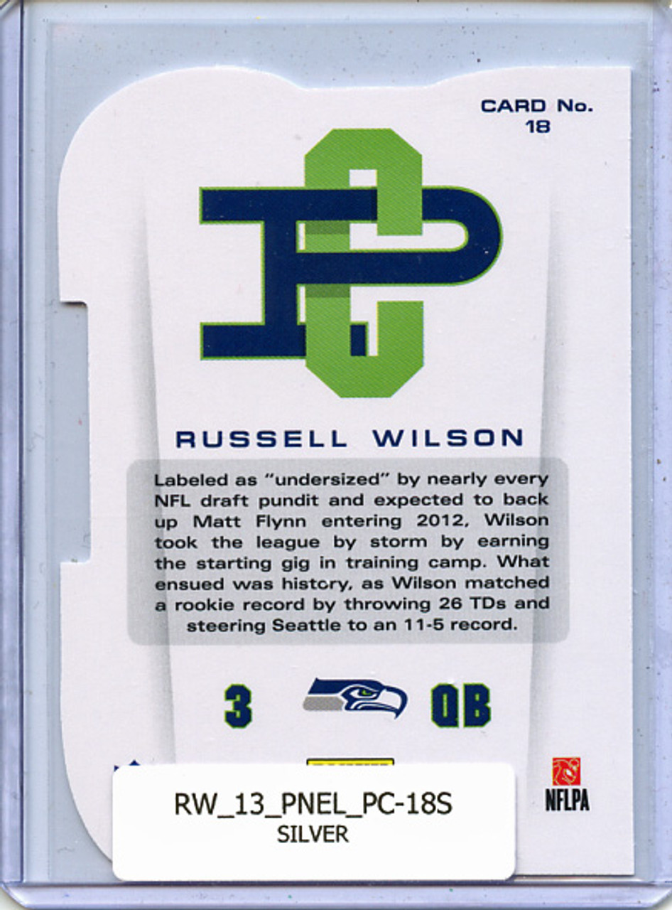 Russell Wilson 2013 Elite, Primary Colors #18 Silver