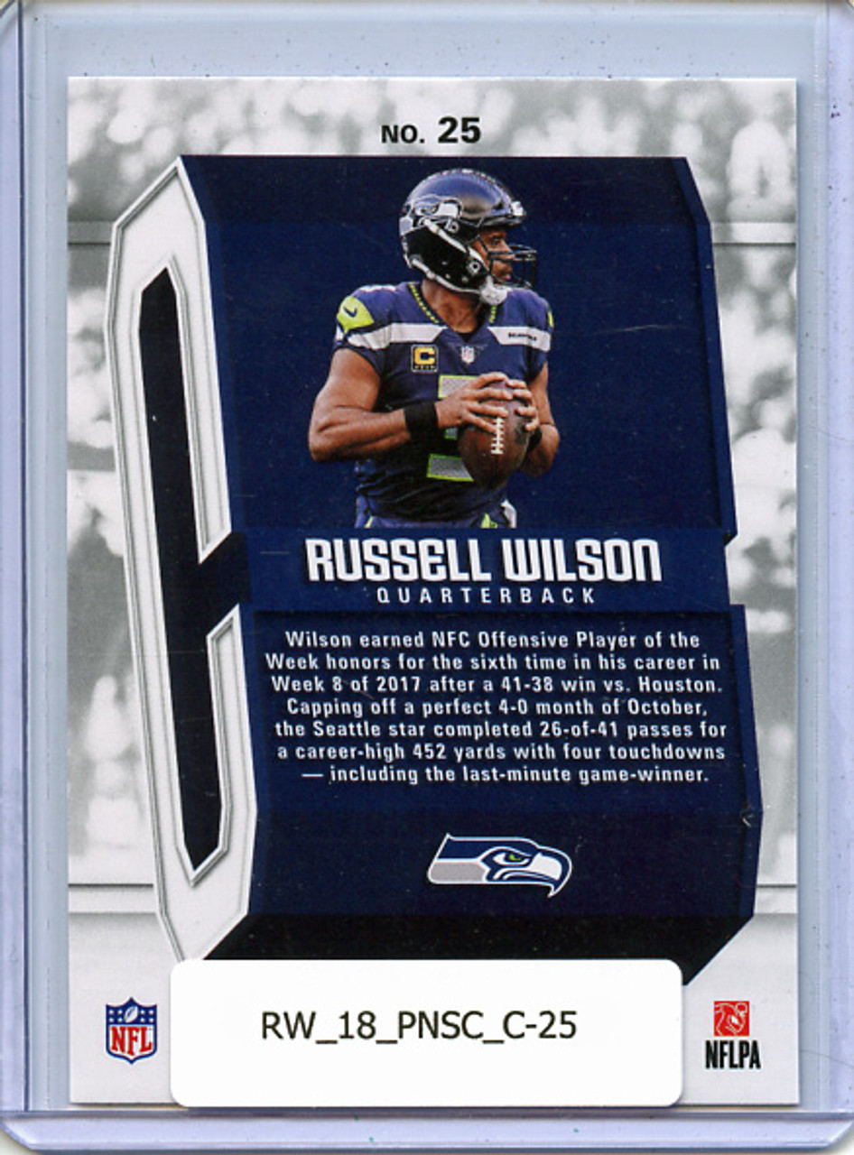 Russell Wilson 2018 Score, Captains #25