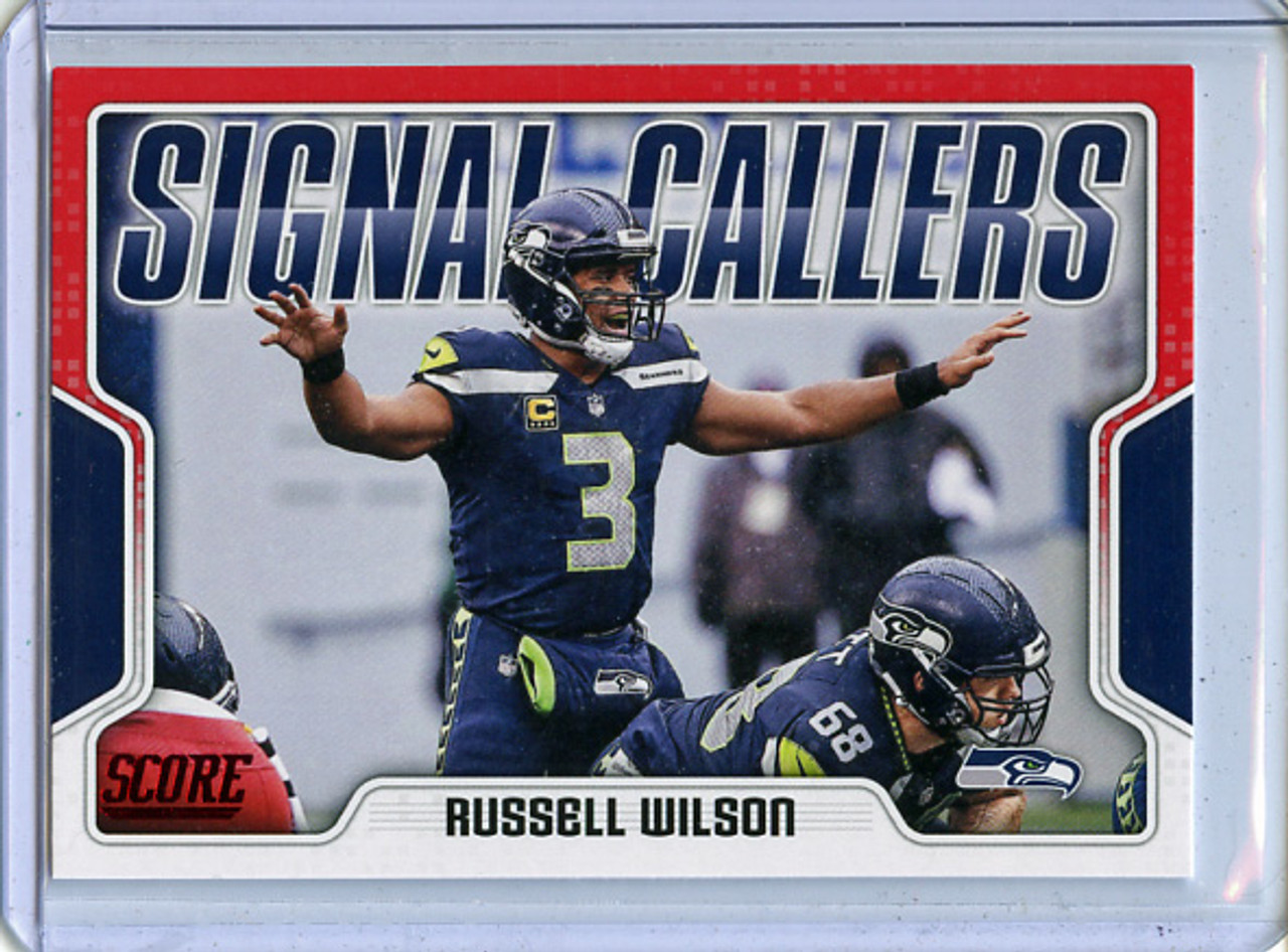 Russell Wilson 2018 Score, Signal Callers #27 Red