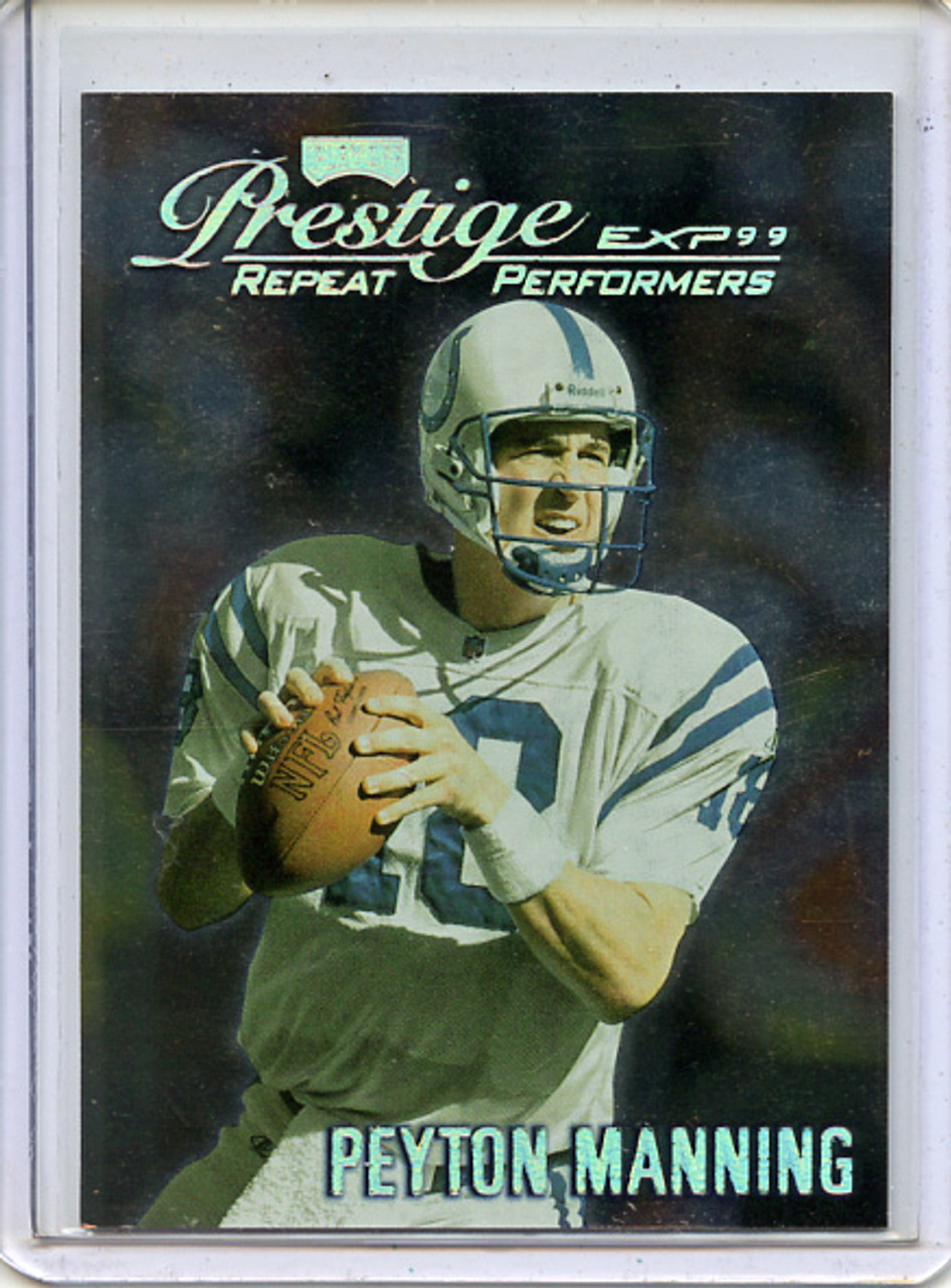 Peyton Manning 1999 Prestige #EX49 Reflections Silver (#3125/3250) Repeat Performers