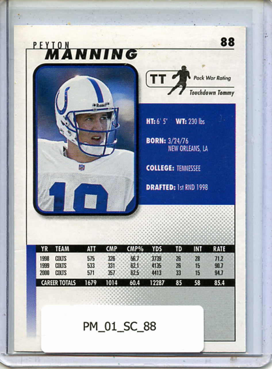 Peyton Manning 2001 Score #88