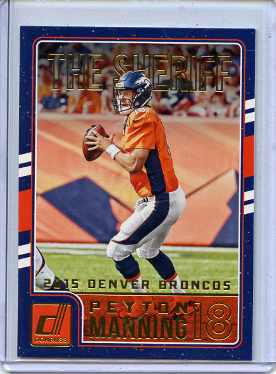 Peyton Manning 2016 Donruss, Tribute #18