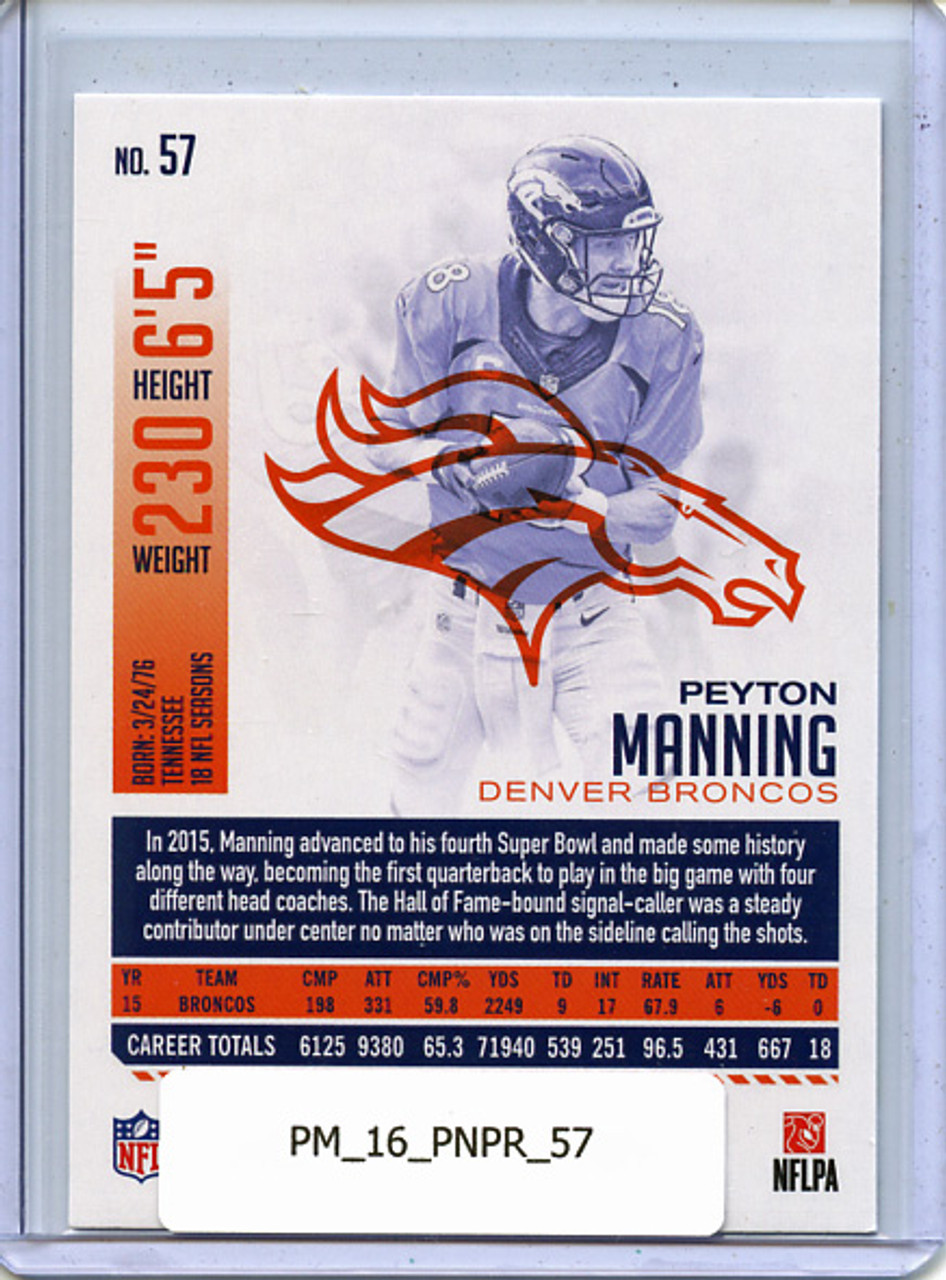 Peyton Manning 2016 Prestige #57
