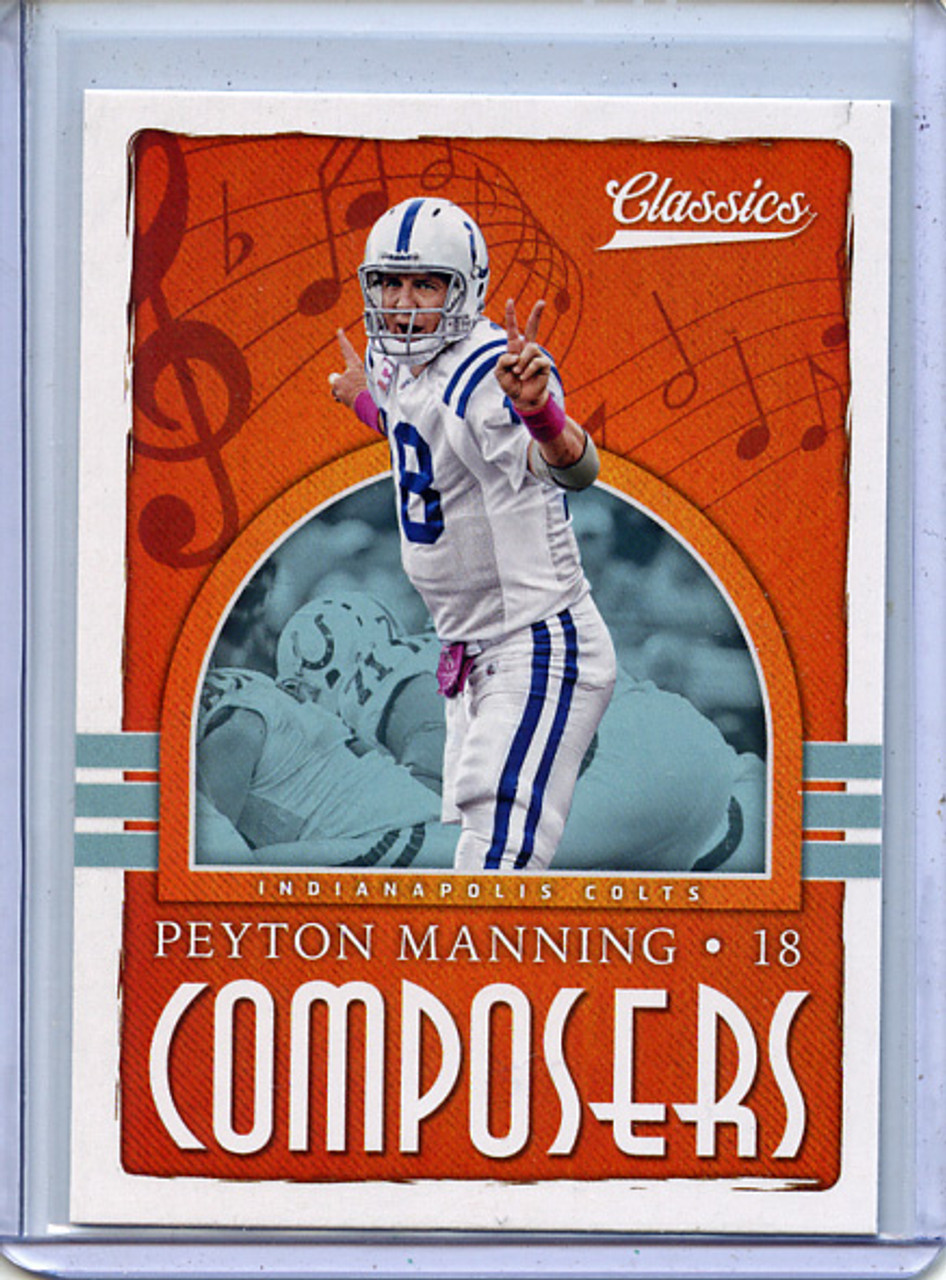 Peyton Manning 2018 Classics, Composers #2