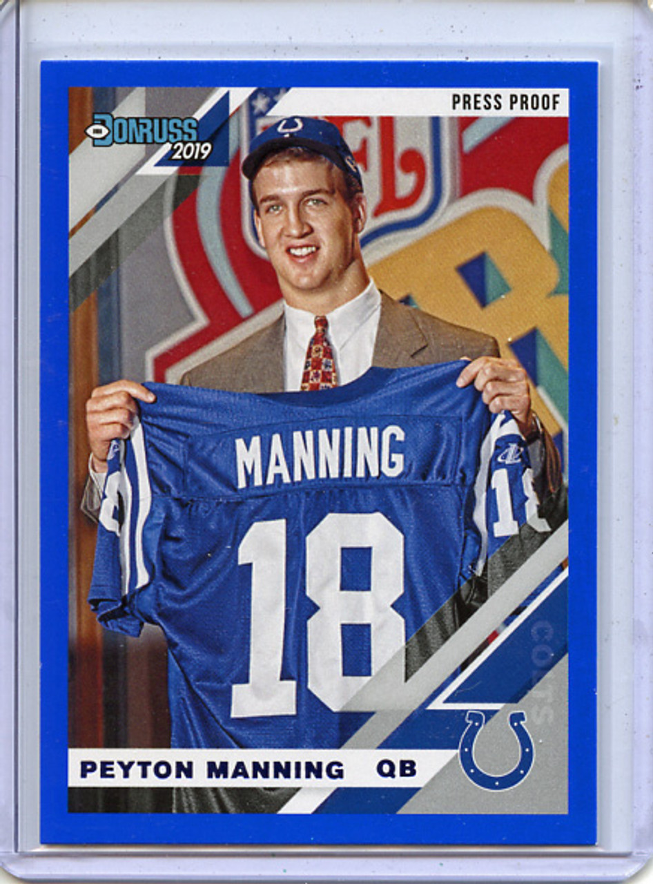 Peyton Manning 2019 Donruss #121 Variation