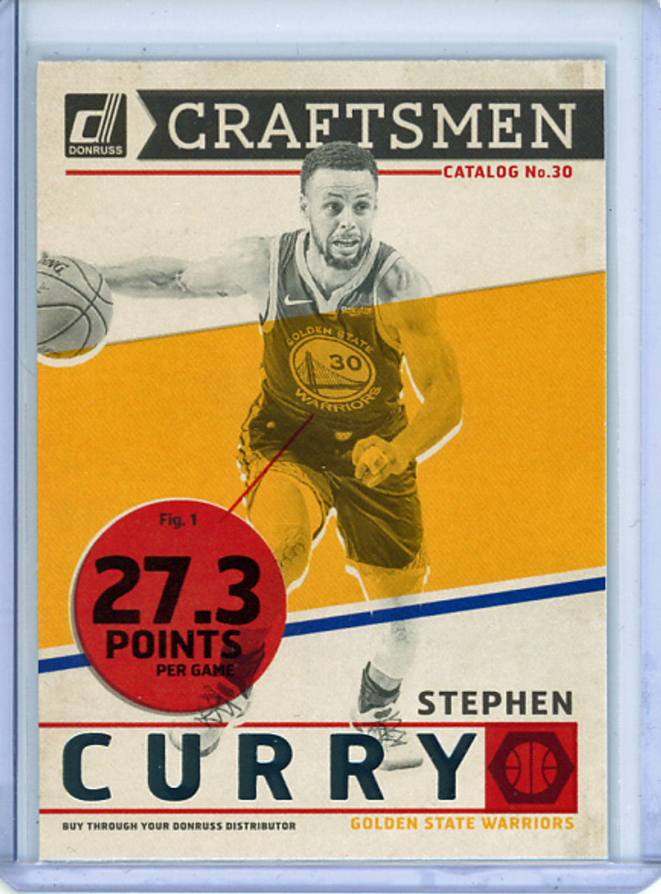 Stephen Curry 2019-20 Donruss, Craftsmen #10