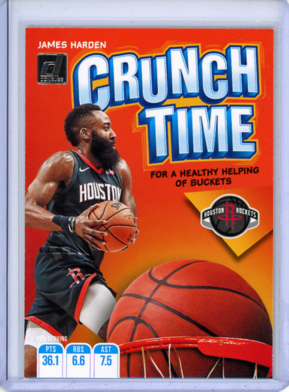 James Harden 2019-20 Donruss, Crunch Time #6