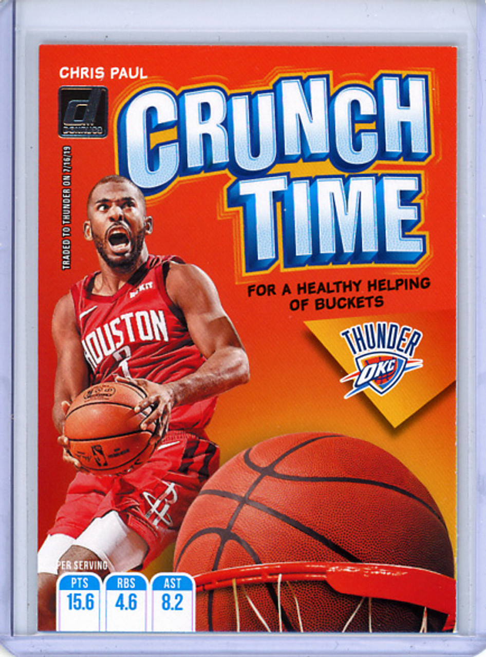 Chris Paul 2019-20 Donruss, Crunch Time #13