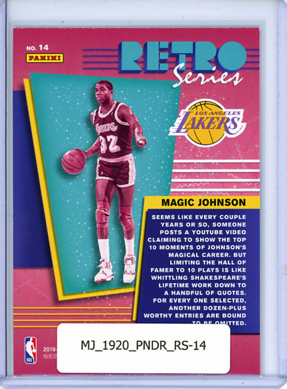 Magic Johnson 2019-20 Donruss, Retro Series #14