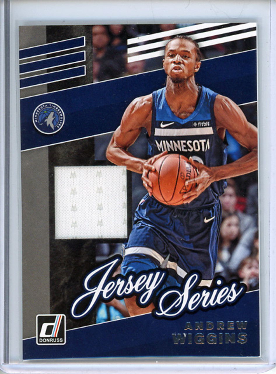 Andrew Wiggins 2019-20 Donruss, Jersey Series #JS-AWG (1)