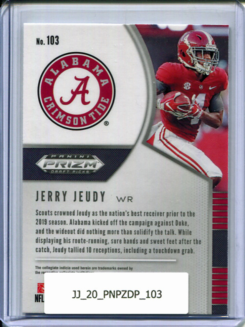 Jerry Jeudy 2020 Prizm Draft Picks #103