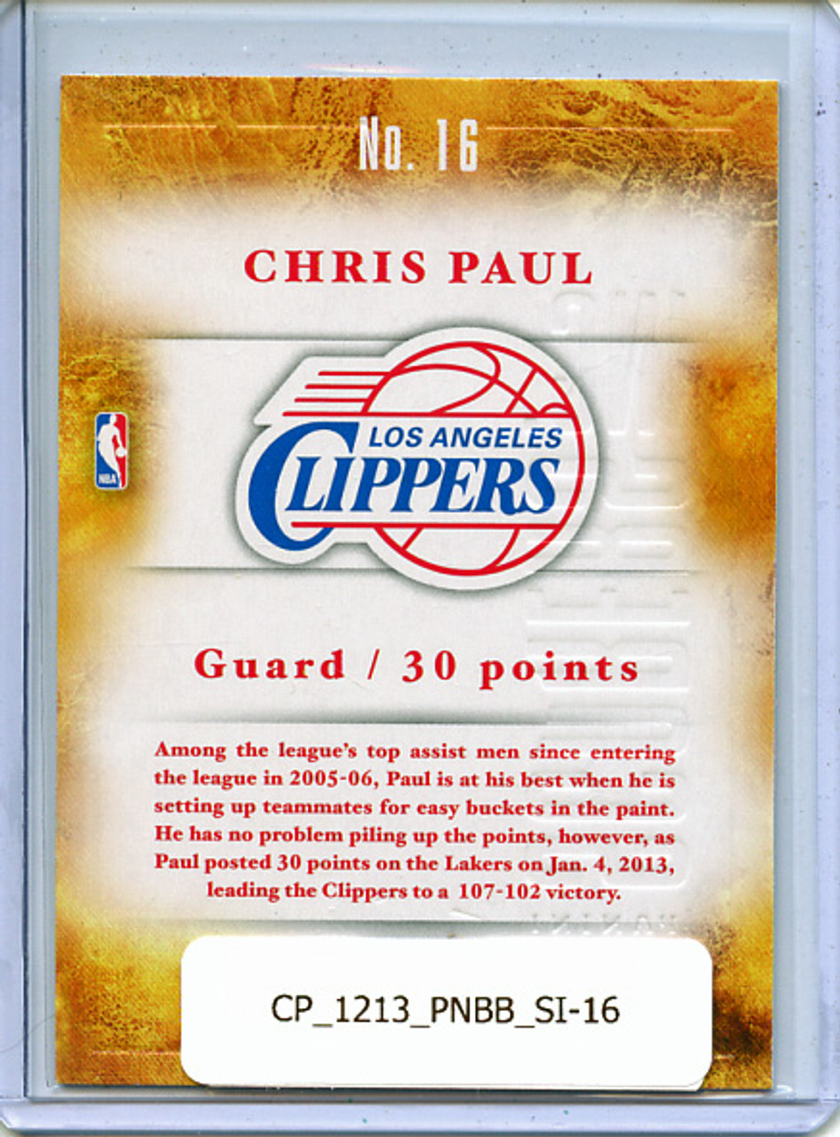 Chris Paul 2012-13 Brilliance, Scorers Inc. #16