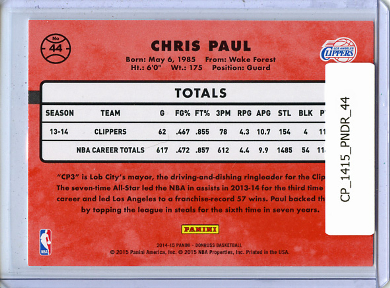 Chris Paul 2014-15 Donruss #44