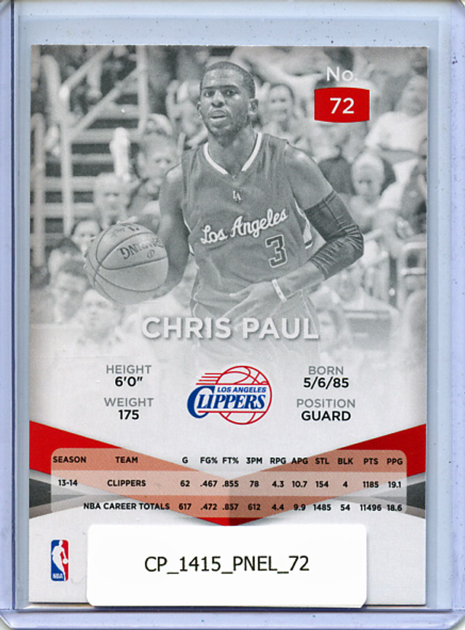 Chris Paul 2014-15 Donruss, Elite #72