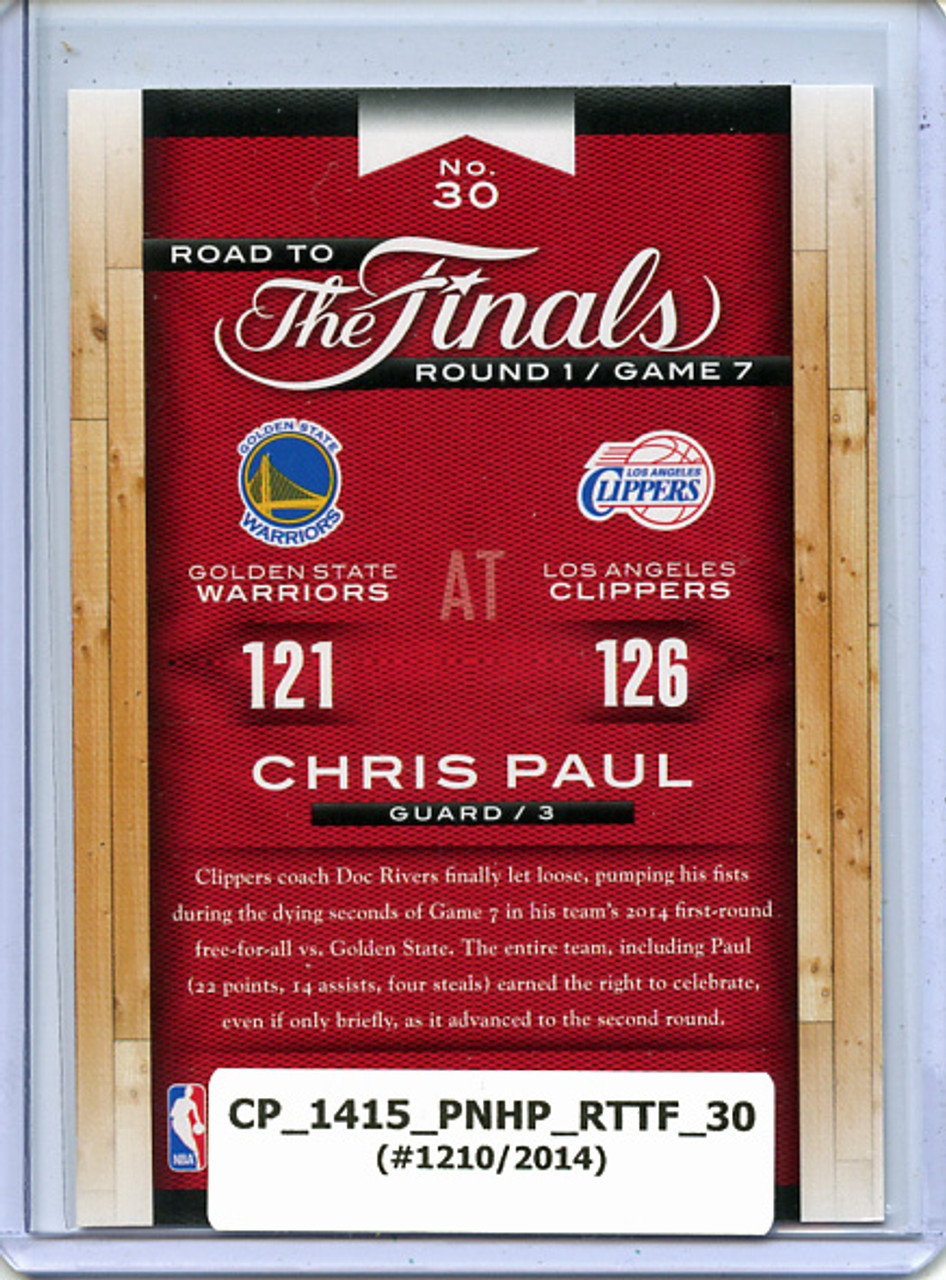 Chris Paul 2014-15 Hoops, Road to the Finals #30 First Round (#1210/2014)