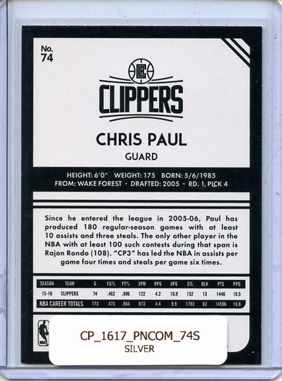 Chris Paul 2016-17 Complete #74 Silver