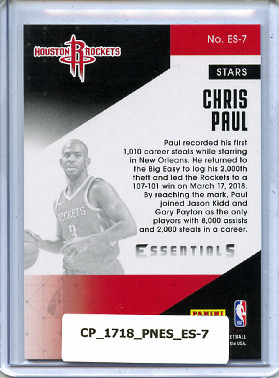 Chris Paul 2017-18 Essentials, Essential Stars #ES-7