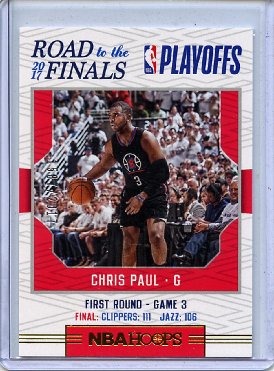 Chris Paul 2017-18 Hoops, Road to the Finals #29 First Round (#1587/2017)