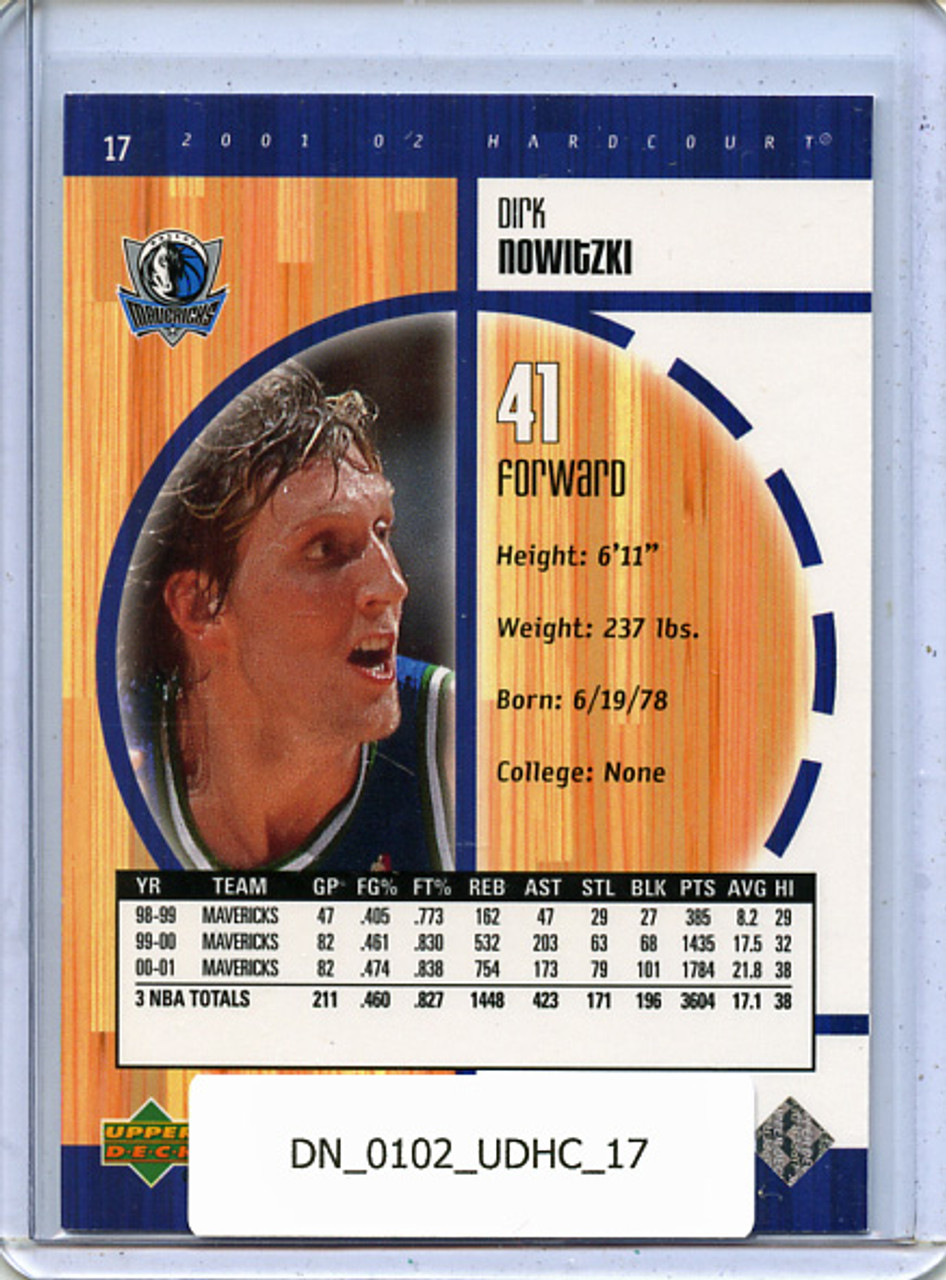 Dirk Nowitzki 2001-02 Hardcourt #17