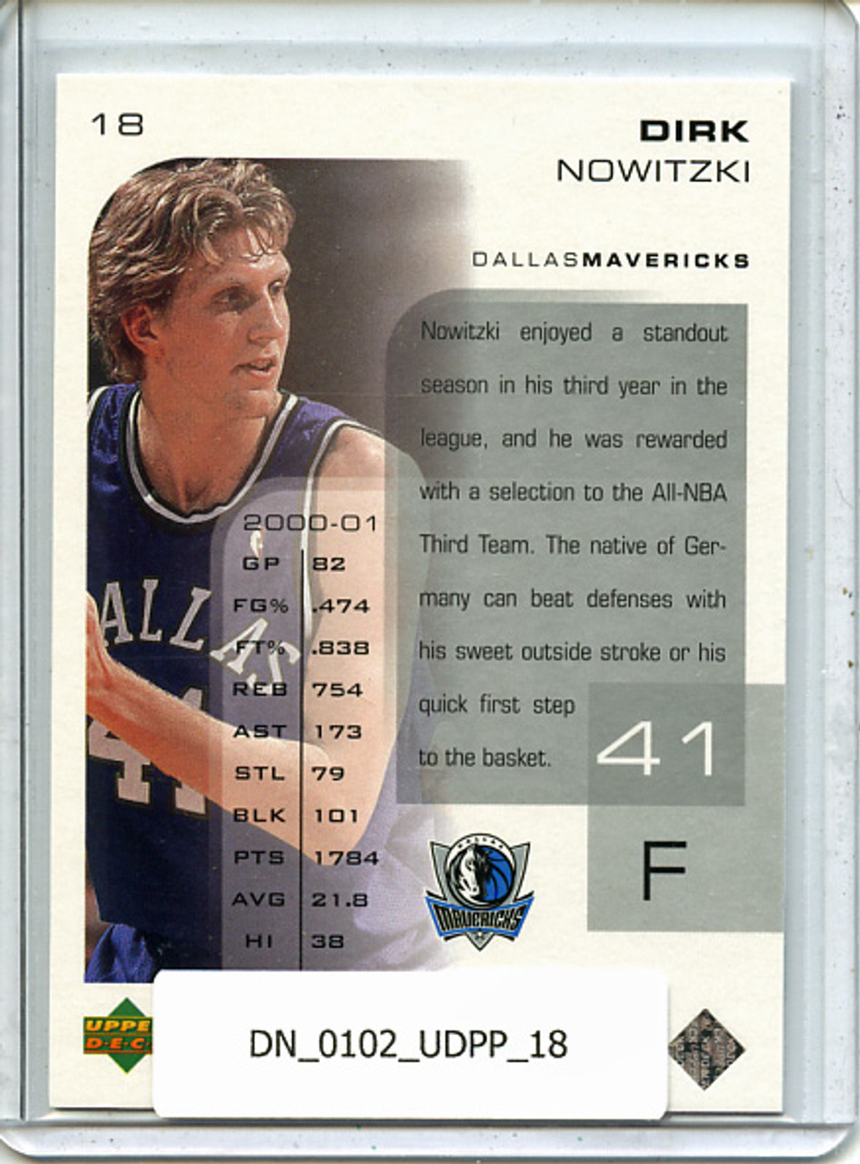 Dirk Nowitzki 2001-02 Pros & Prospects #18