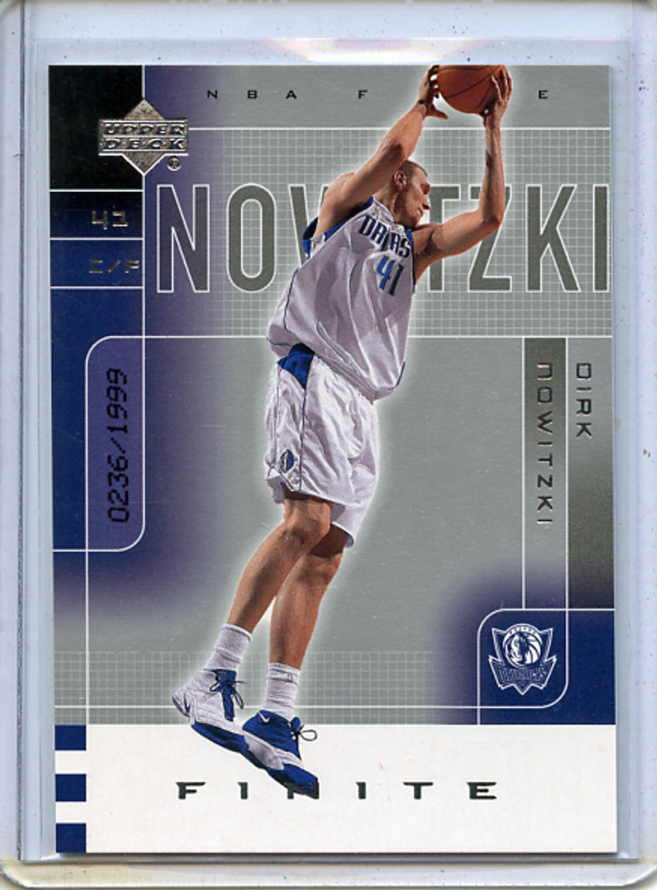 Dirk Nowitzki 2002-03 Finite #18 (#0236/1999)