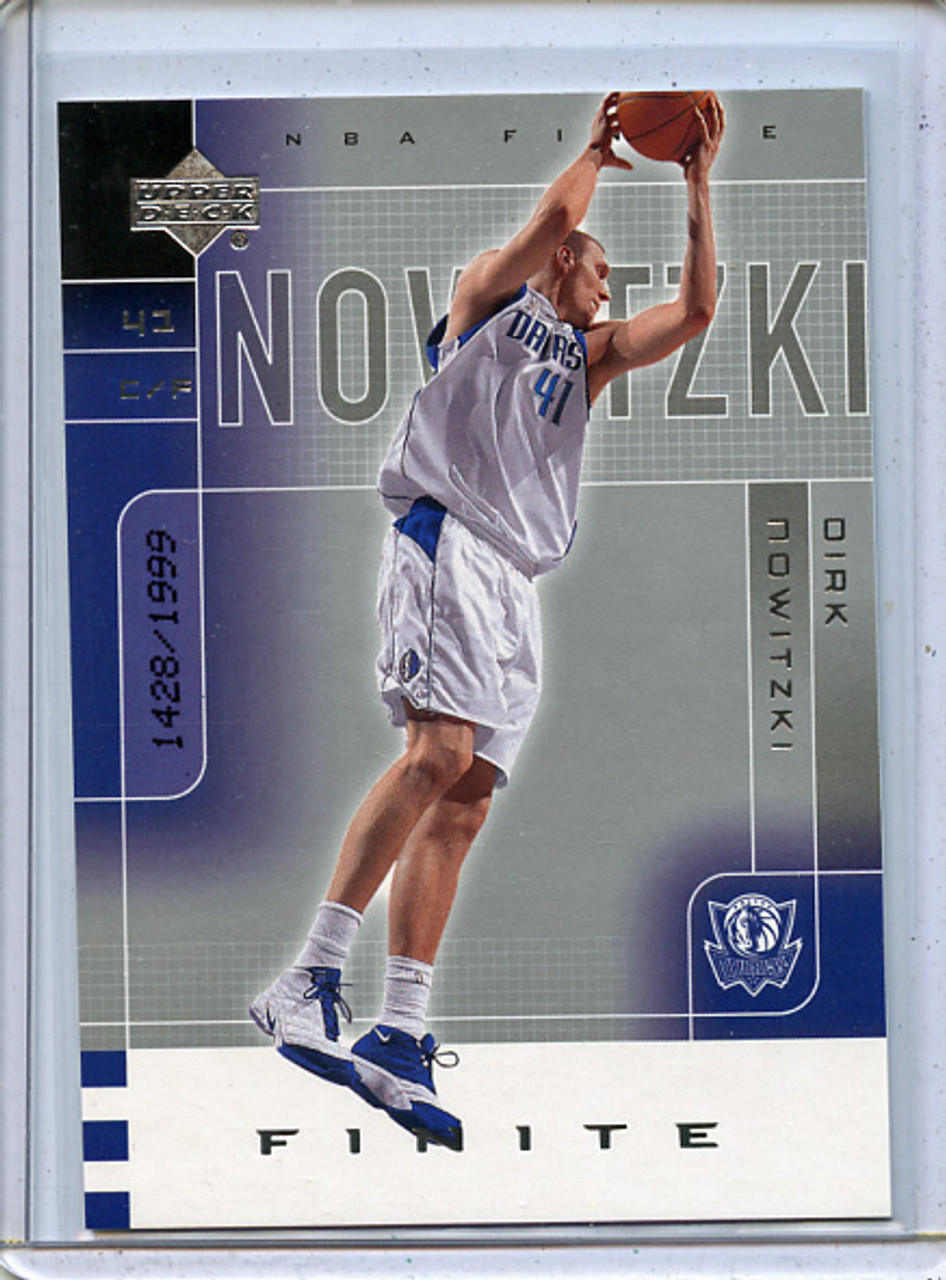 Dirk Nowitzki 2002-03 Finite #18 (#1428/1999)