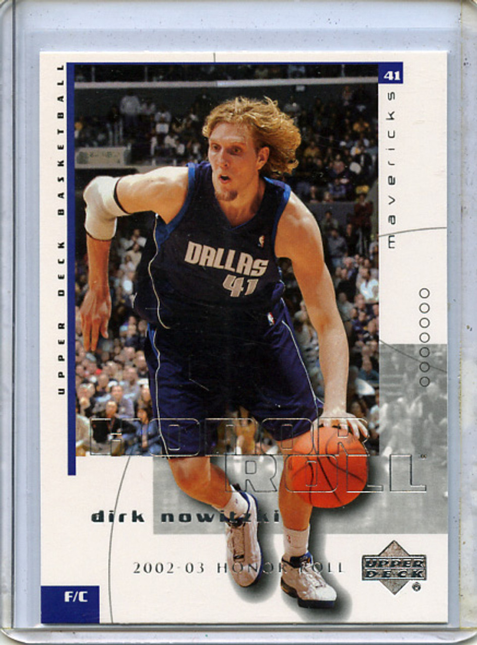 Dirk Nowitzki 2002-03 Honor Roll #13