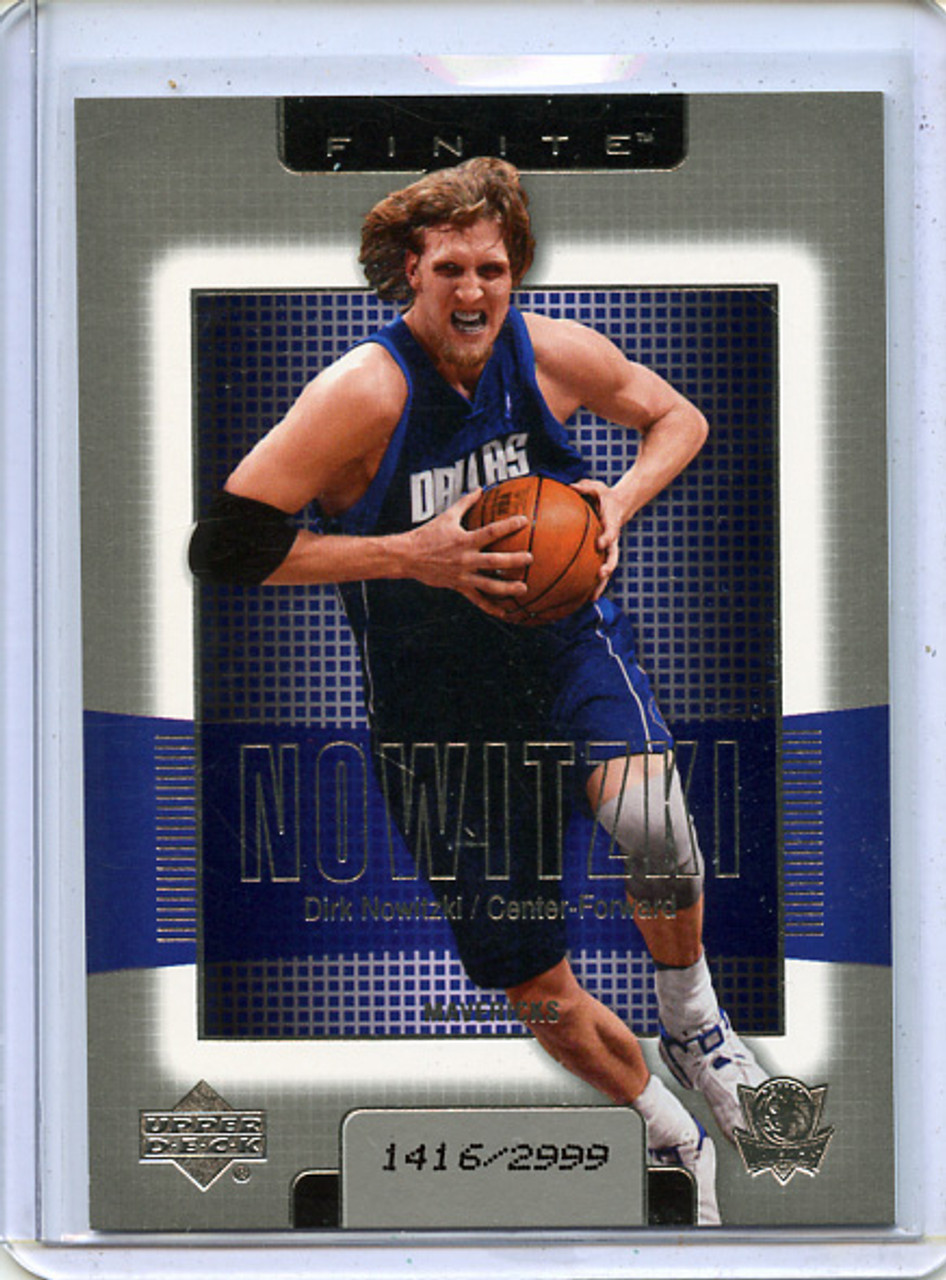 Dirk Nowitzki 2003-04 Finite #29 (#1416/2999)