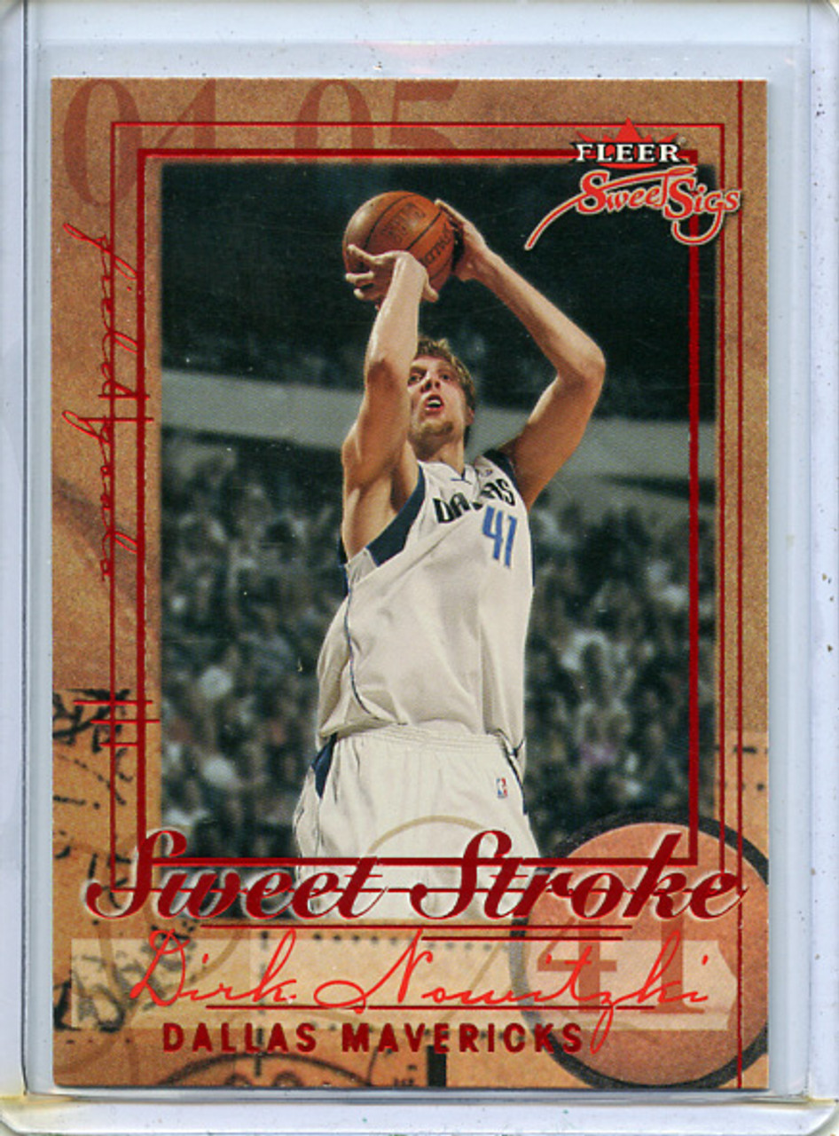 Dirk Nowitzki 2004-05 Sweet Sigs, Sweet Stroke #SS8