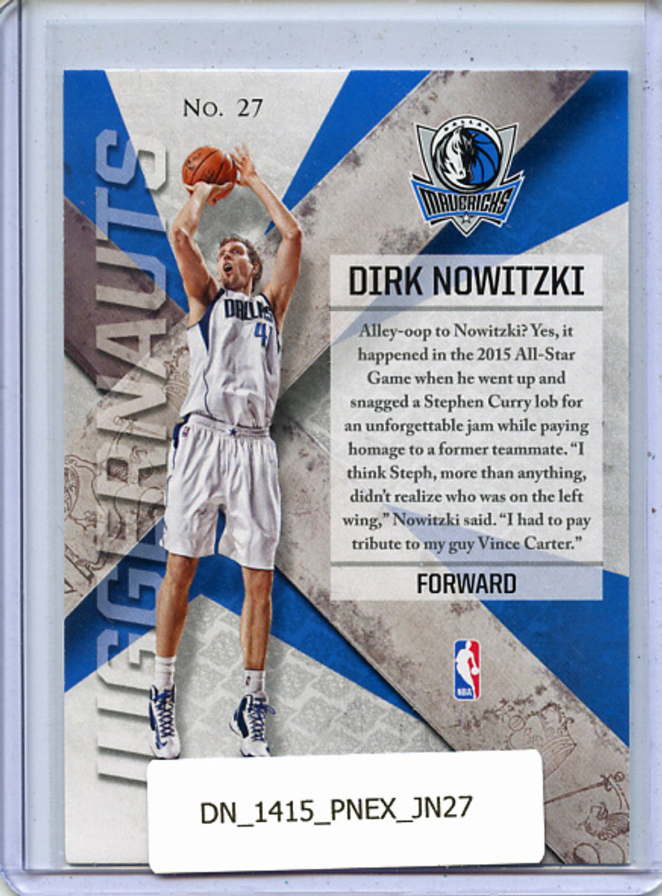 Dirk Nowitzki 2014-15 Excalibur, Juggernauts #27