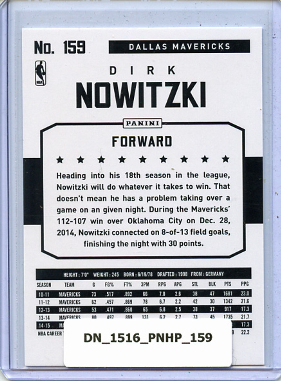 Dirk Nowitzki 2015-16 Hoops #159