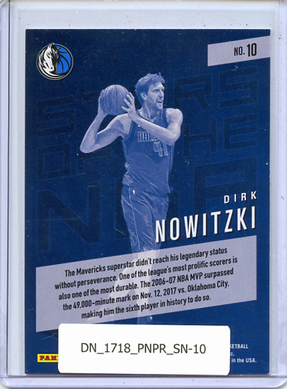 Dirk Nowitzki 2017-18 Prestige, Stars of the NBA #10