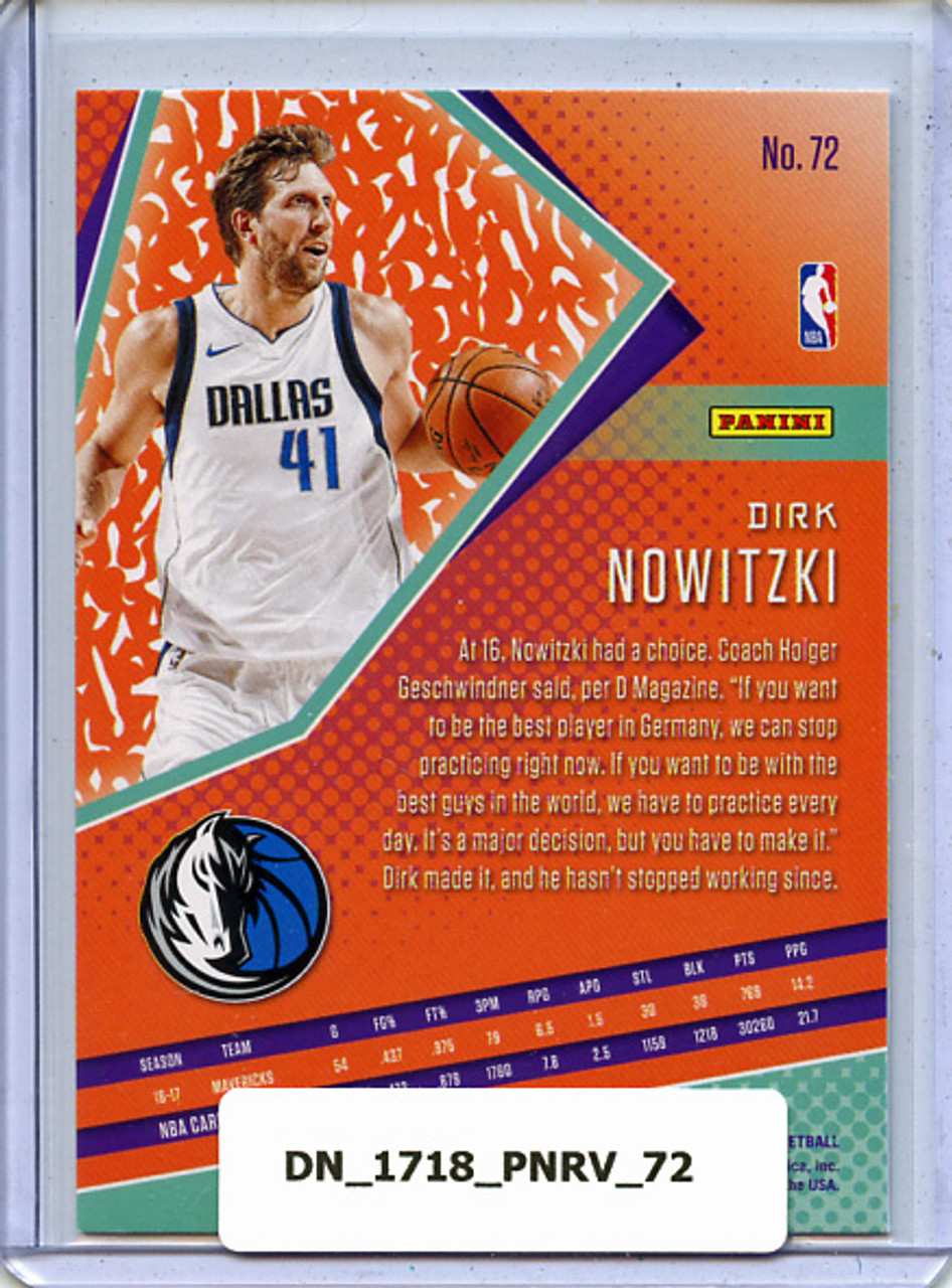 Dirk Nowitzki 2017-18 Revolution #72