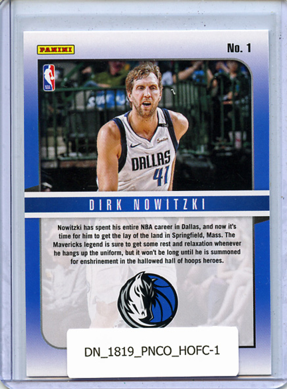 Dirk Nowitzki 2018-19 Contenders, Hall of Fame Contenders #1