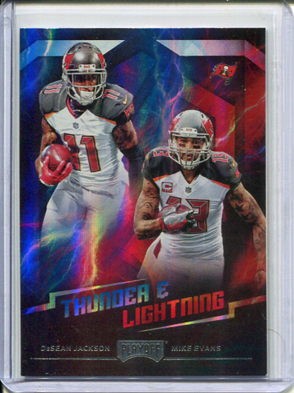 Mike Evans, DeSean Jackson 2018 Playoff, Thunder & Lightning #18