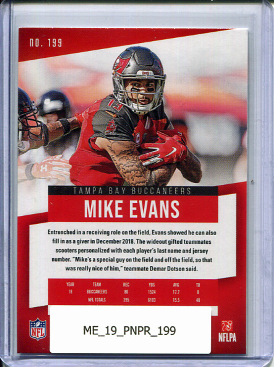 Mike Evans 2019 Prestige #199