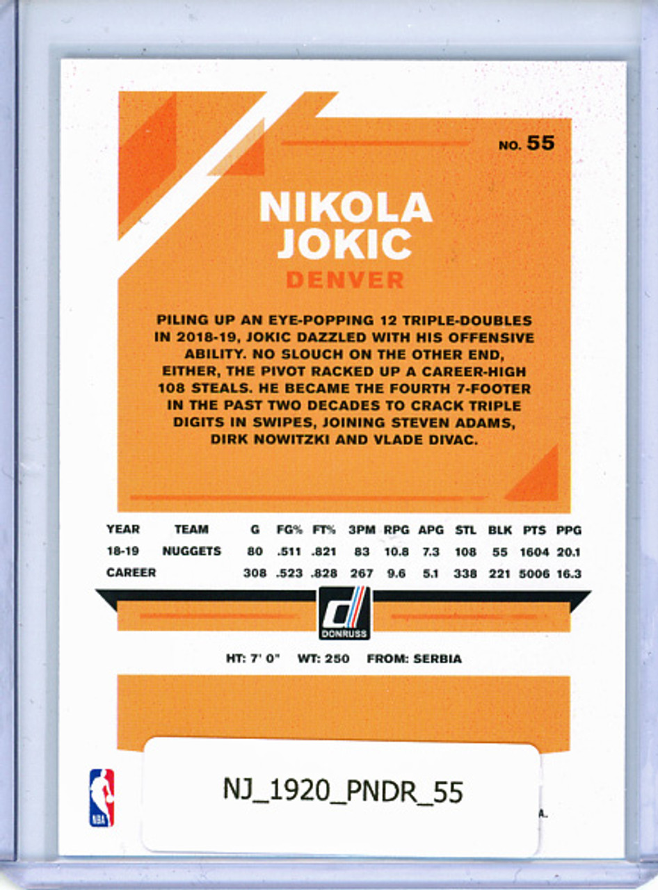 Nikola Jokic 2019-20 Donruss #55