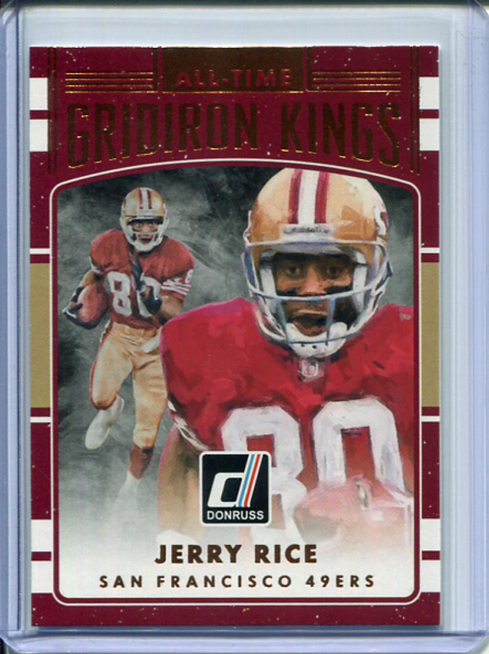 Jerry Rice 2016 Donruss, All Time Gridiron Kings #25