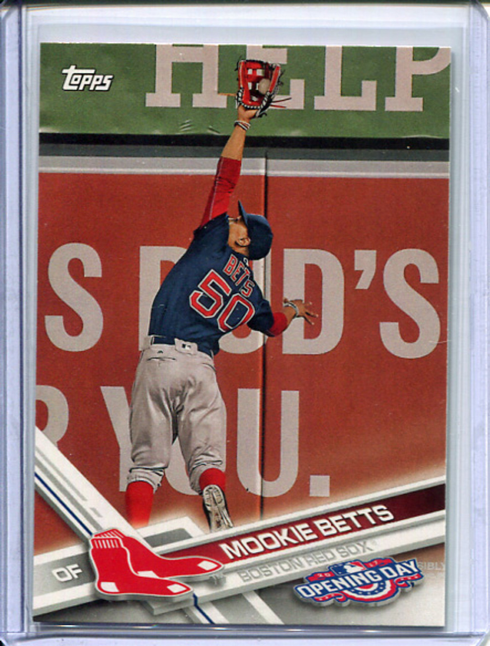 Mookie Betts 2017 Opening Day #113A