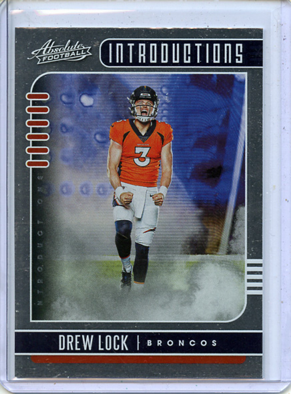 Drew Lock 2019 Absolute, Introductions #8